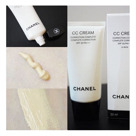 chanel cc cream 20 beige отзывы|Chanel tinted moisturizer with sunscreen.